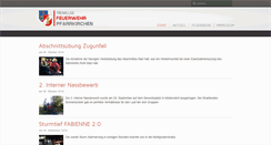 Desktop Screenshot of ff-pfarrkirchen.at